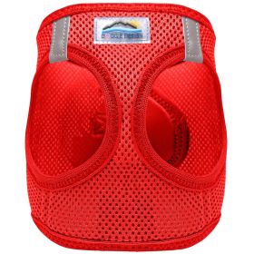 American River Solid Ultra Choke Free Dog Harness (Color: Red, size: X-Small)