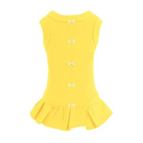 Candy Dog Dress Collection (Color: Yellow, size: MD)