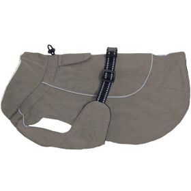 Alpine Tuf Terrain Dog Coat (Color: Dried Sage, size: 4X-Large)
