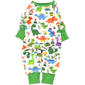 Soft Dog Pajamas (Color: Dinos, size: X-Large)