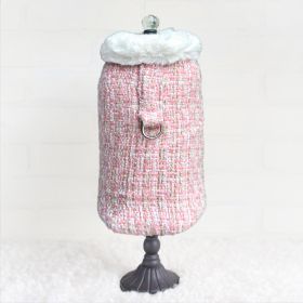 Annabella Dog Coat (Color: Pearl, size: LG)