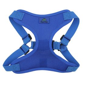 Wrap and Snap Choke Free Dog Harness by Doggie Design (Color: Cobalt Blue, size: medium)